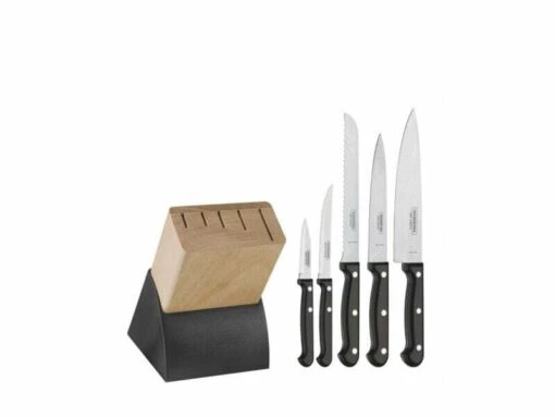 Tramontina Ultracorte 6-Piece Block Set, Black 23899/077 -Victorinox Verkaufsgeschäft 0b65c7eabc80b8c1753e83f3a99ce9ff