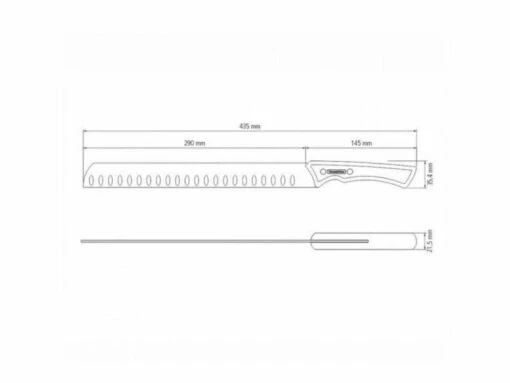 Tramontina Black FSC Ham Slicer 30cm, Black 22842/112 -Victorinox Verkaufsgeschäft 0cd5b43cf03efae14615db53a28c34e7