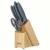 Tramontina Plenus 6-Piece Block Set W. Scissors, Grey 23498/615 -Victorinox Verkaufsgeschäft 2327721f6e604708f2c9e82ed5e98b72