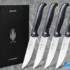 Kizer Begleiter BE0505G1 Steak Knives 4 Pcs -Victorinox Verkaufsgeschäft 305438641e304ba617adbbf4f5e6ebaa