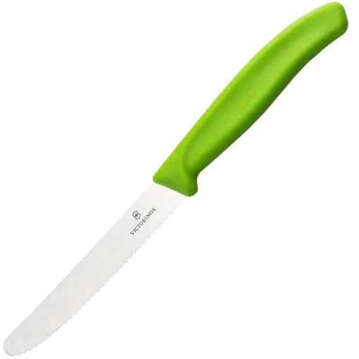 Victorinox 6.7836.L114 Tomatenmesser 11 Cm Grün -Victorinox Verkaufsgeschäft 38d10c15d4b643090a6095cc4dc11ae3