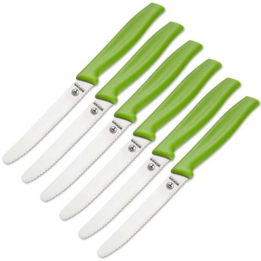 BÖKER BRÖTCHENMESSER GRÜN SET 6 STÜCKE 03BO010 -Victorinox Verkaufsgeschäft 3f301aa7b889463469bce8ceabf0cc01