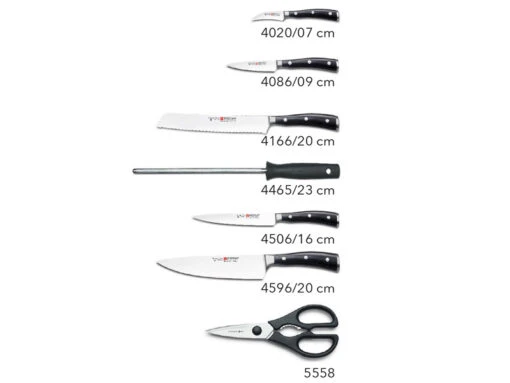 Wüsthof 1090370703 Classic Ikon Messer Block 7-teilig -Victorinox Verkaufsgeschäft 5d9eceb3606c7637053f254728a763b6