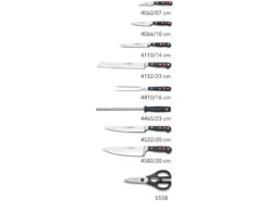 Wusthof CLASSIC 9-piece Knife Set With Block, 1090170901 -Victorinox Verkaufsgeschäft 6105474d54baaf7ce2587504a5f94011