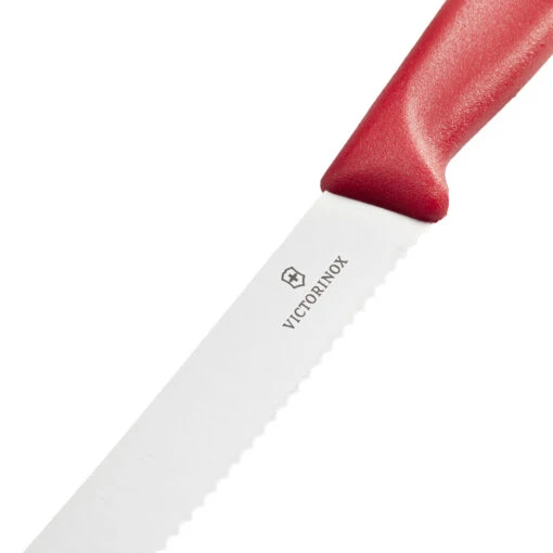 Victorinox 6.7831 Tomatenmesser 12 Cm Rot -Victorinox Verkaufsgeschäft 908cf6028036bd65d9c3e1d11c8c3678