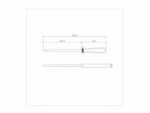 Tramontina Dynamic Sharpening Steel Rod 20cm, Wood Handle 22935/108 -Victorinox Verkaufsgeschäft 976b2f0368e904581d6d2117cfc07086