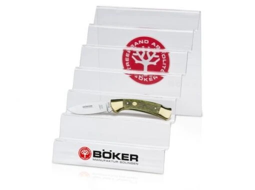 Böker Manufaktur Solingen Acrylic Stand 6 -Victorinox Verkaufsgeschäft T00012125