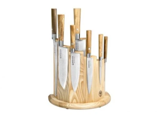 Böker Manufaktur 130445SET Damast Olive Set 6-teilig -Victorinox Verkaufsgeschäft T00012748