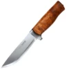 Helle GT Curly Birch & Aluminum, H3LS Blade, Brown Sheath HE-200036 -Victorinox Verkaufsgeschäft aaebbf22679a278ba46763a837e9e33d