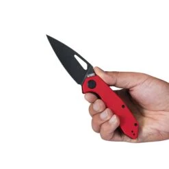 KUBEY Coeus Liner Lock Thumb Open Folding Knife Red G10 Handle KU122H -Victorinox Verkaufsgeschäft bd2e4e2ba17dc6d1c821e1b4bfbb1d25