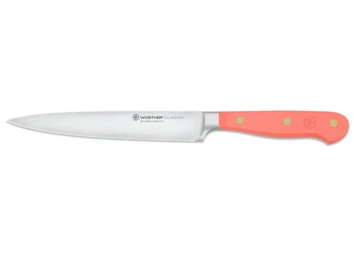 WUSTHOF Classic Colour, Ham Knife, Coral Peach, 16 Cm 1061704316 -Victorinox Verkaufsgeschäft c1e8772505f0a46cc1167d83389b455e