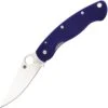 Spyderco C36GPDBL Military Model G-10 Dark Blue -Victorinox Verkaufsgeschäft ecd854116b0e9893fd9bdfbca9aafe82