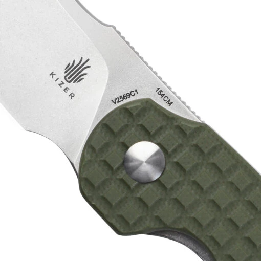 Kizer October Mini Liner Lock Knife Green G-10 - V2569C1 -Victorinox Verkaufsgeschäft f53869cd93e012d14bed416d160f9fff