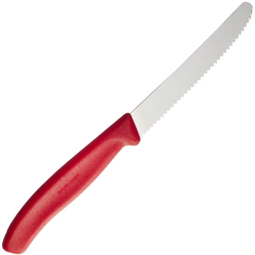 Victorinox 6.7831 Tomatenmesser 12 Cm Rot -Victorinox Verkaufsgeschäft f6976b1fa7388c537cd63f23404b8644