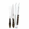 Tramontina Churrasco 3-Piece BBQ Cutlery Set (Fork, Knife, Tweezers), Brown 29899/265 -Victorinox Verkaufsgeschäft fb3ab1a508617383d2400233055f995a