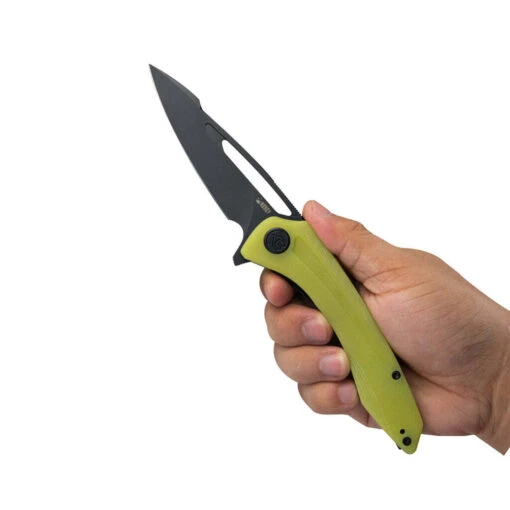 Kubey Merced Folding Knife Translucent Yellow G10 Handle KU345C -Victorinox Verkaufsgeschäft fc6a7ca3456cbf3746d1d2ea36edf36a